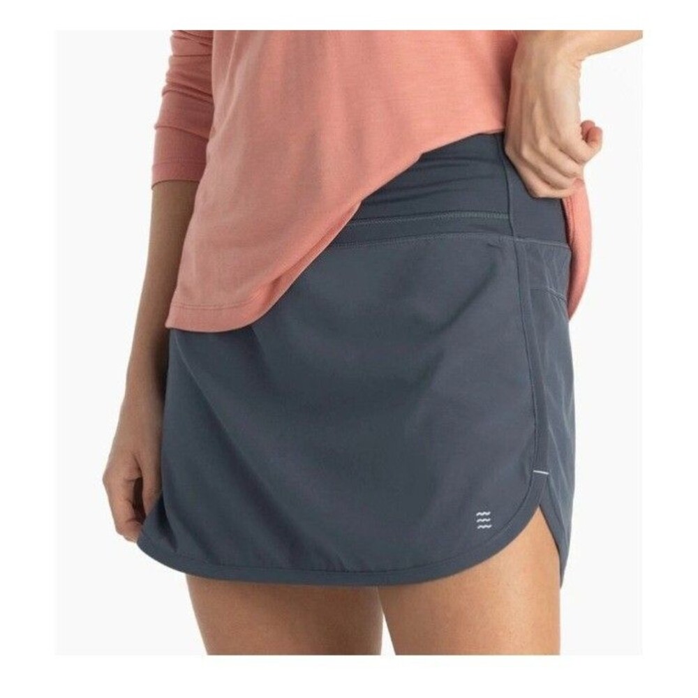 Free Fly Women's Gray Bamboo Lined Activewear Skort Size Small